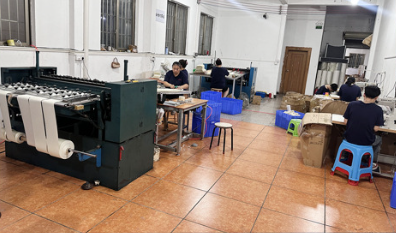 Factory workshop -- production floor overview
